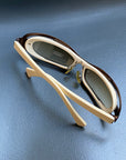 ALAIN MIKLI Bronze Double Layer Sunglasses