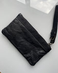 Natural Leather & Fur Pouch
