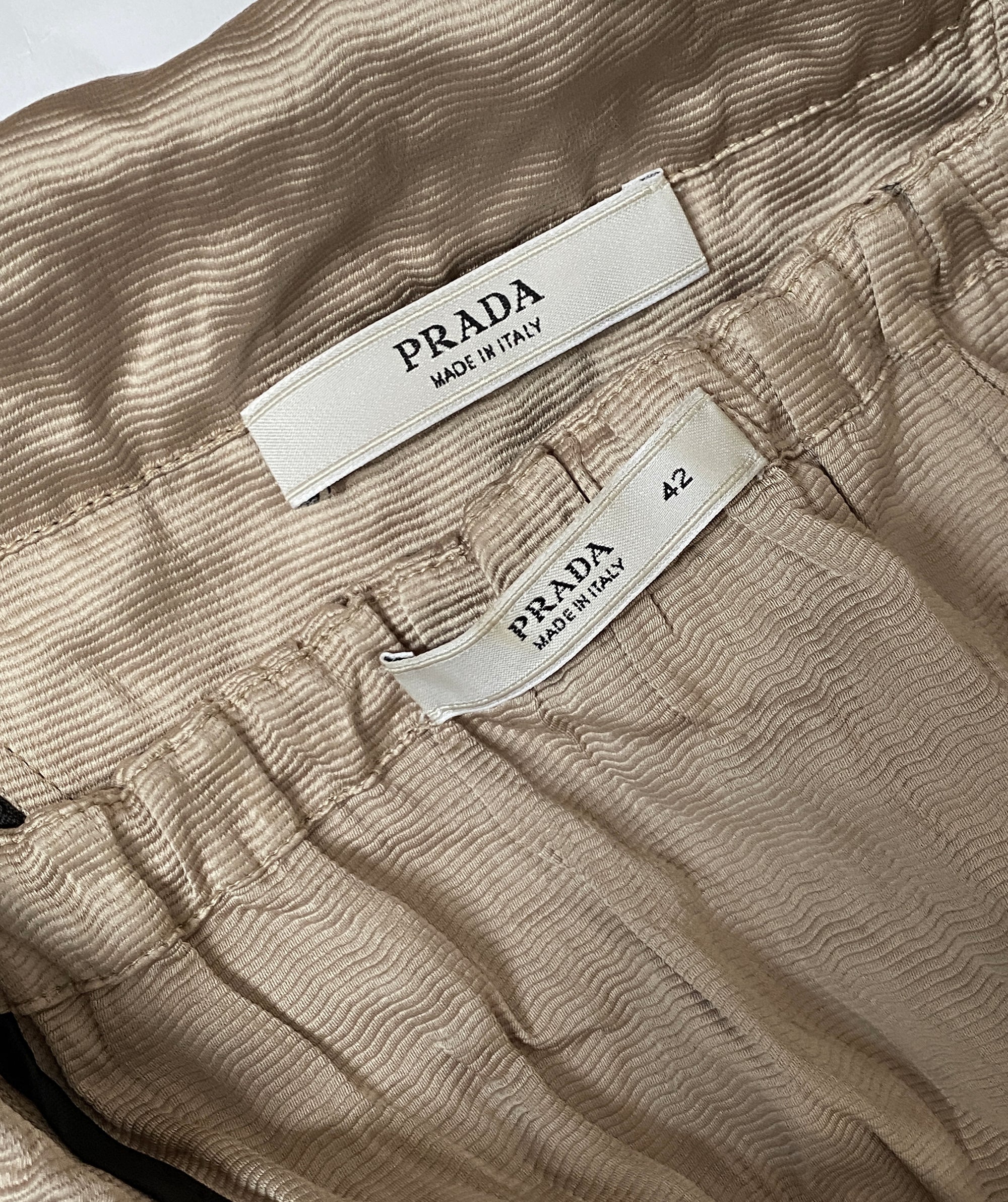 PRADA SS 2009 Beige Set S