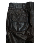 MARC CAIN Leather Capri Pants M