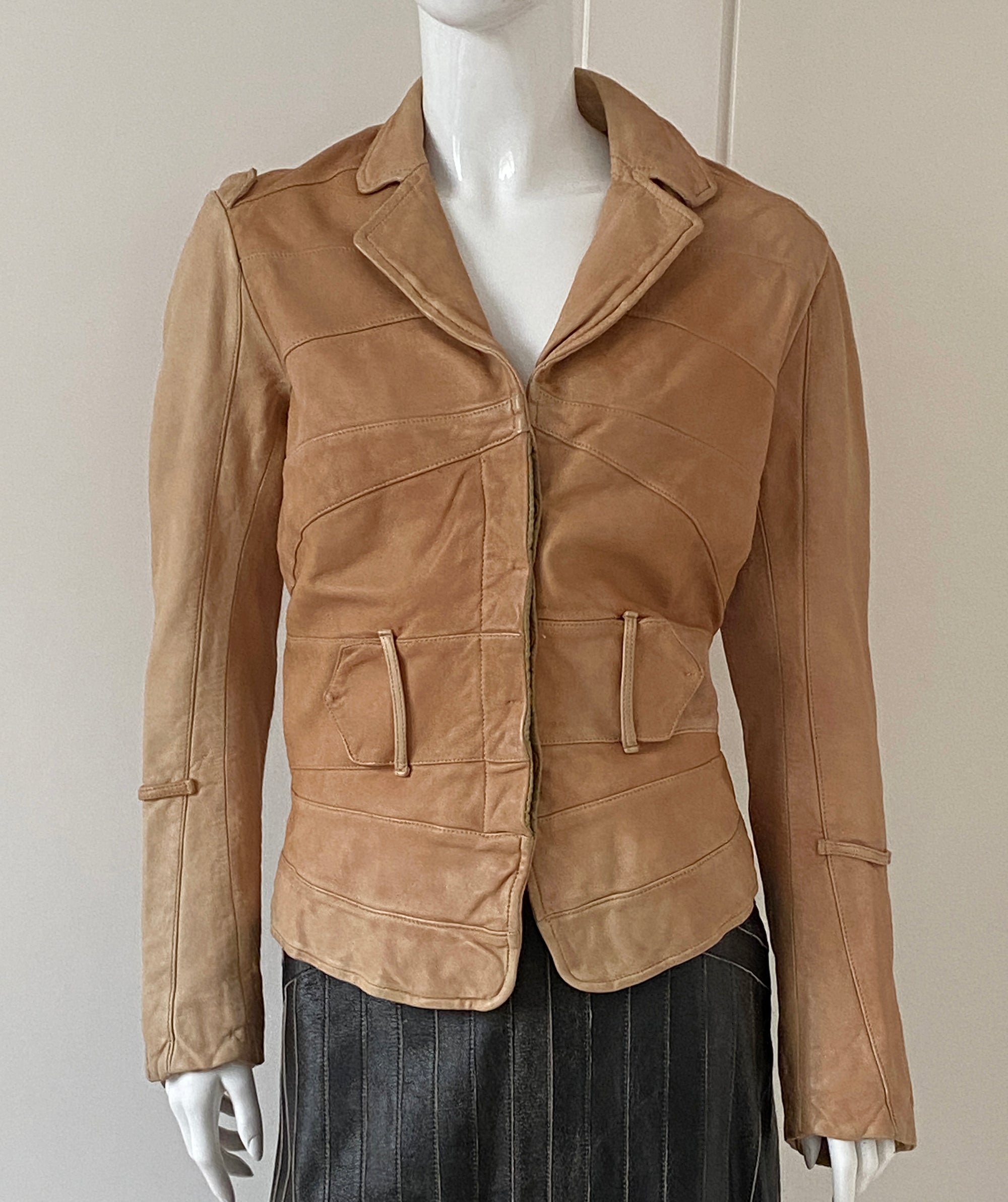 COLLECTION PRIVÈE Leather Jacket M