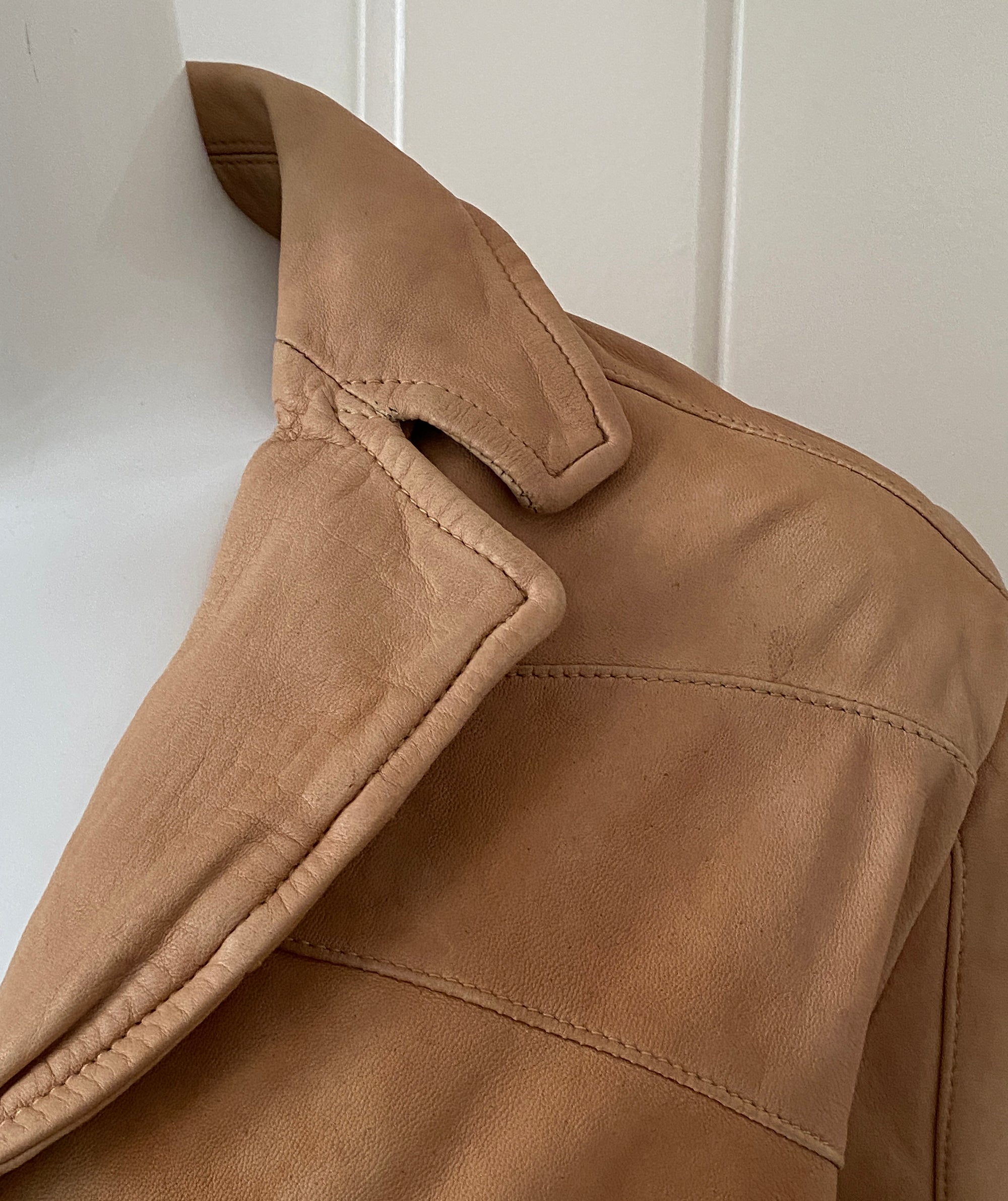 COLLECTION PRIVÈE Leather Jacket M