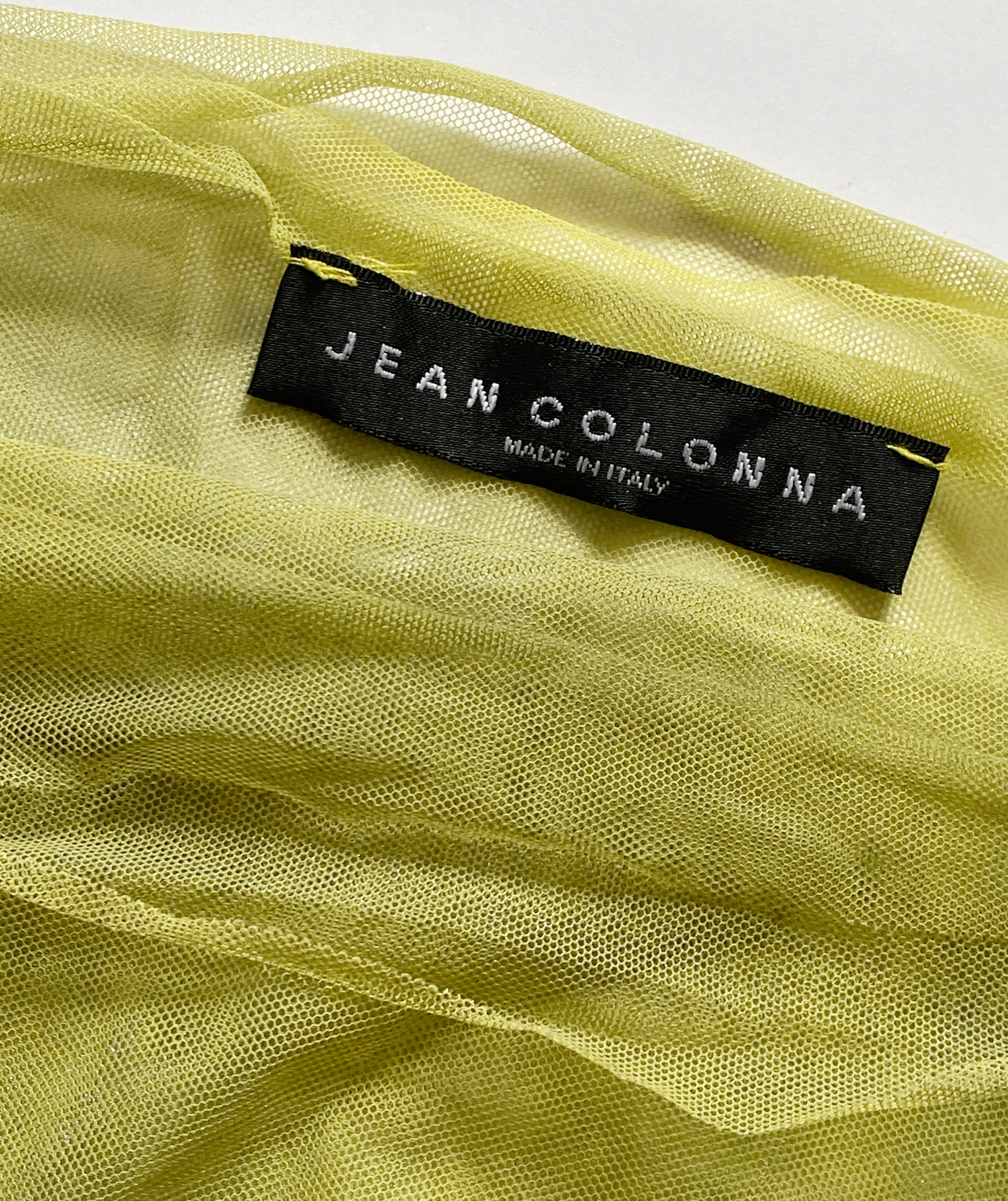 JEAN COLONNA Mesh Top S