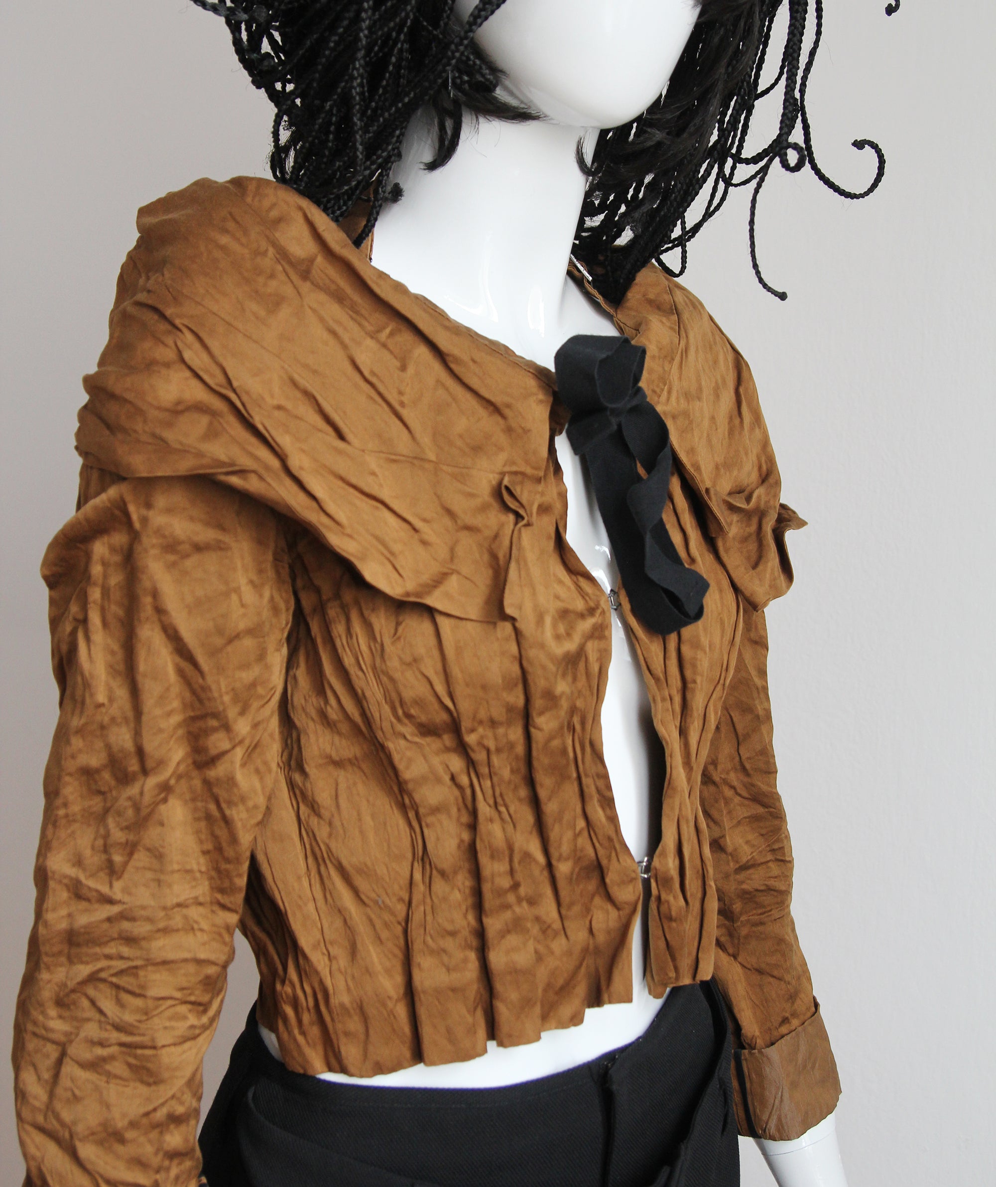 PRADA SS2009 Bronze Jacket M