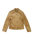 STEFANEL Mustard Leather Jacket S/M