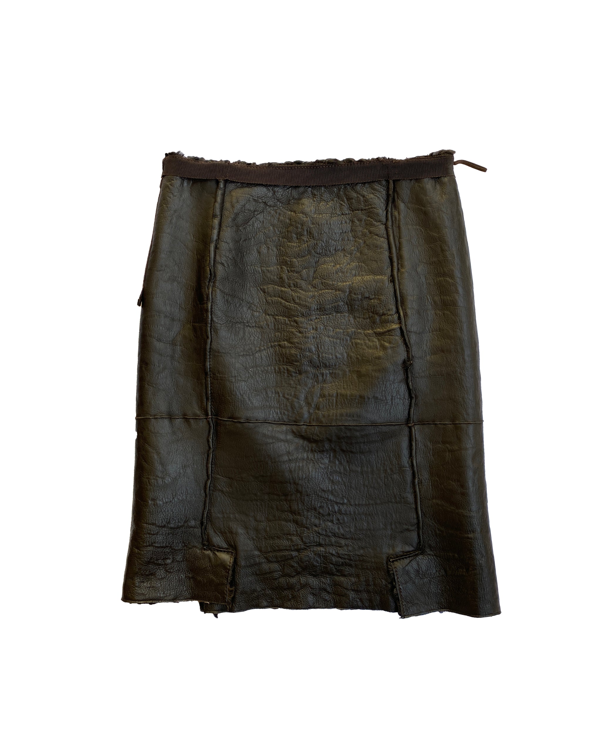 PRADA FW2004 Persian Lamb Skirt S/M – Archive Club PRADA FW2004 Persian Lamb Skirt S/M – Archive Club