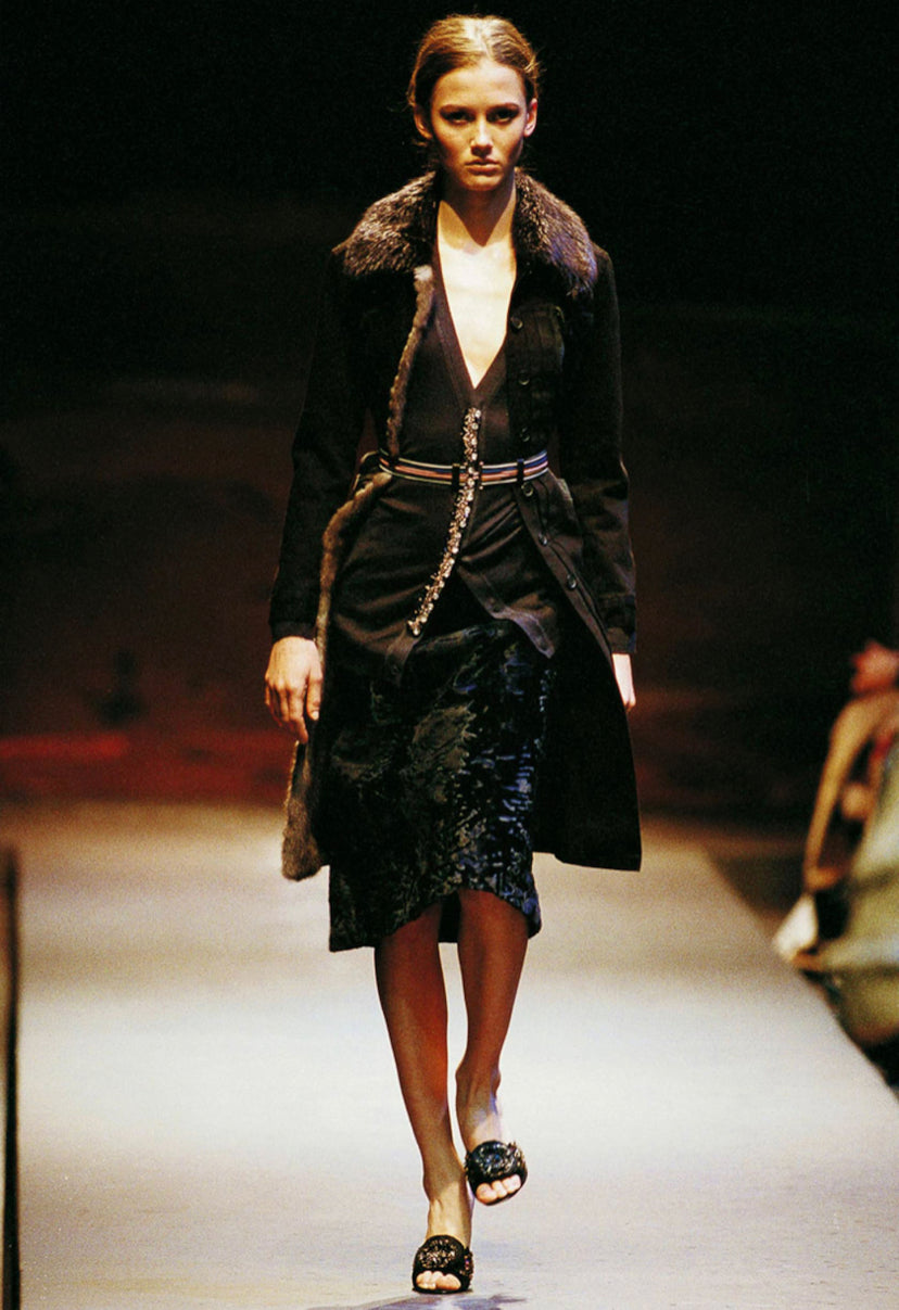 PRADA FW2004 Persian Lamb Skirt S/M – Archive Club PRADA FW2004 Persian Lamb Skirt S/M – Archive Club
